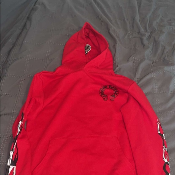 Chrome Hearts Red Hoodie
